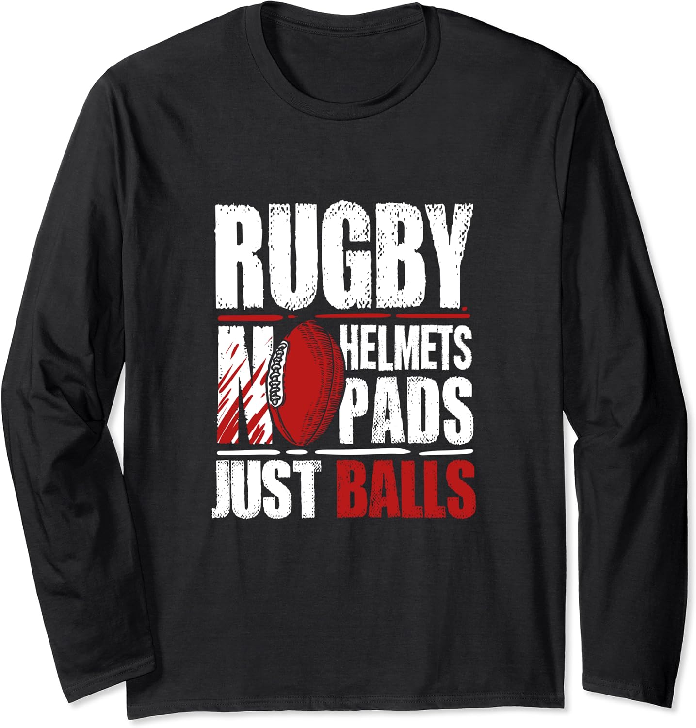 Funny Rugby Gift For A Rugby Player Long Sleeve TShirt Amazon.co.uk